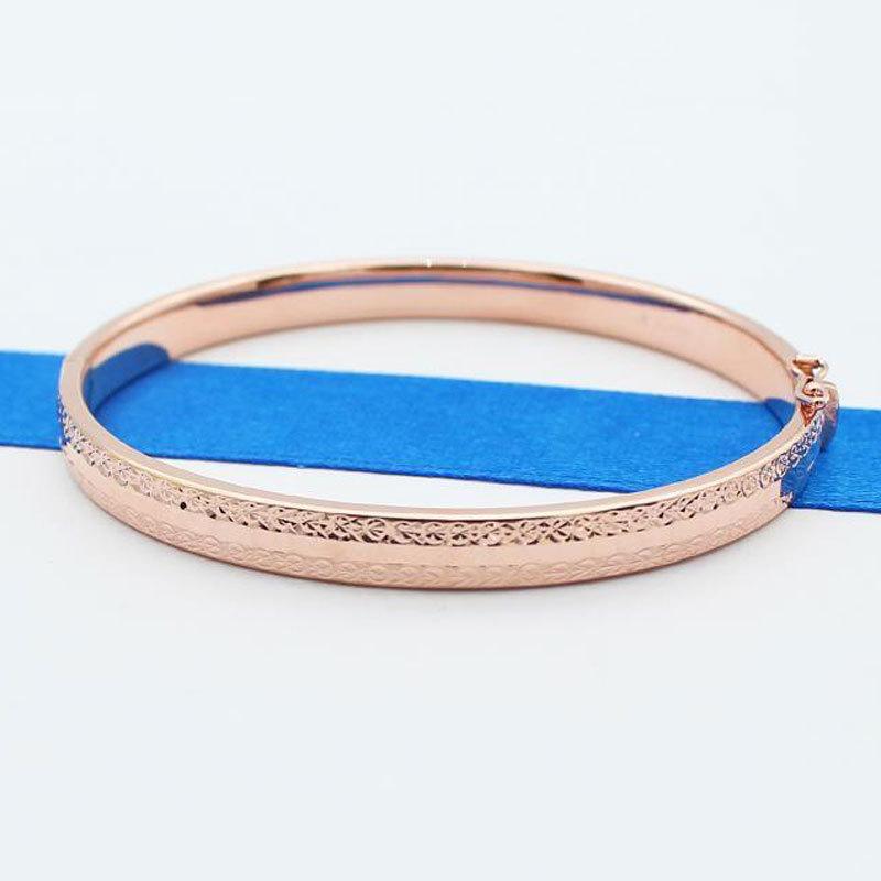 Purple Gold Princess Bracelet Plated With Rose Gold Classic Fashion Trend Personalized Women'S Jewelry