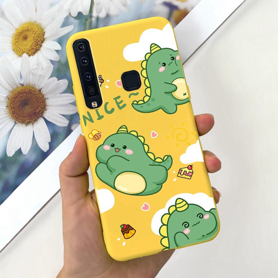 Hülle Für Samsung Galaxy A9 (2018) Niedliche Cartoon-Bonbonfarbene Weiche Silikon-Handyhüllen Für Samsung A9 2018 SM-A920F A9200 Bumper