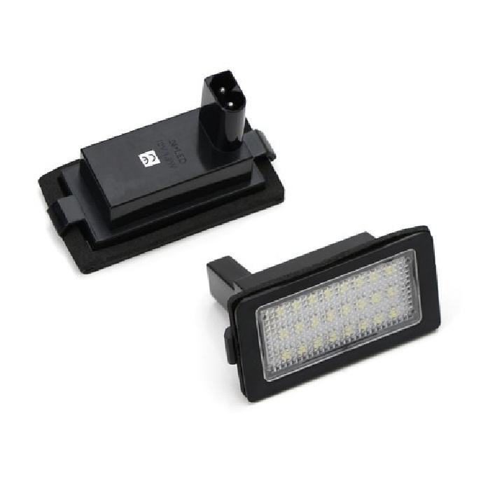 OEM-Replace 18-SMD 3W LED License Plate Light Assy For 1995-01 BMW E38 7 Series