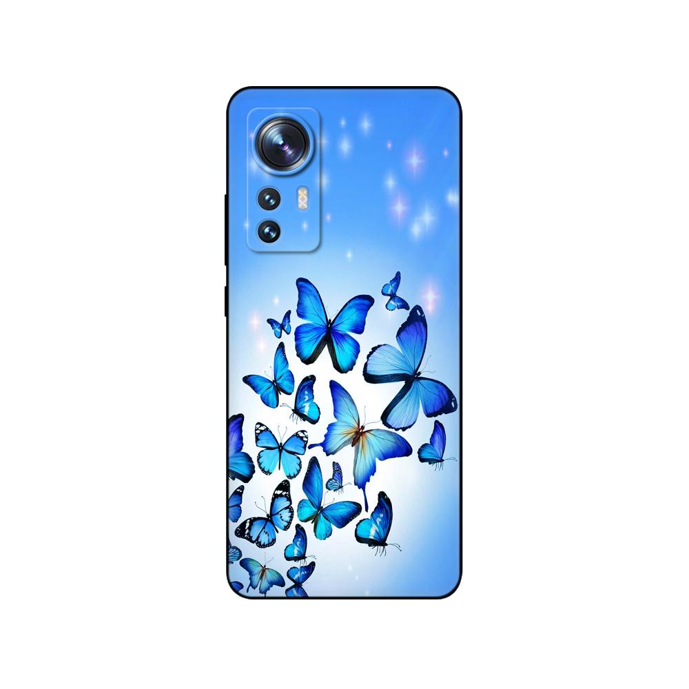 For Xiaomi 12 Case For Xiaomi 12 Pro Case Silicon Back Cover For Xiaomi Mi 12 Xiaomi  Mi 12X 12 Lite Bumper Funda Black Tpu Case