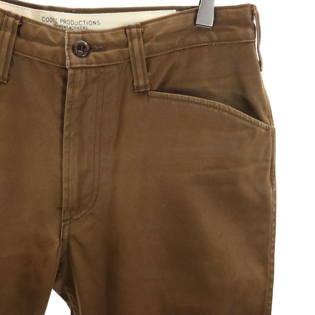 COOTIE Long Pants M Brown Men's Used