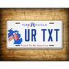 Personalized 6x12 Metal License Plate Custom Text Car Tag
