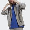 adidas Felpa con cappuccio e zip a maniche lunghe X Stella McCartney Giacca da felpa da donna Capispalla Medio-Canapa-Grigio HA8966