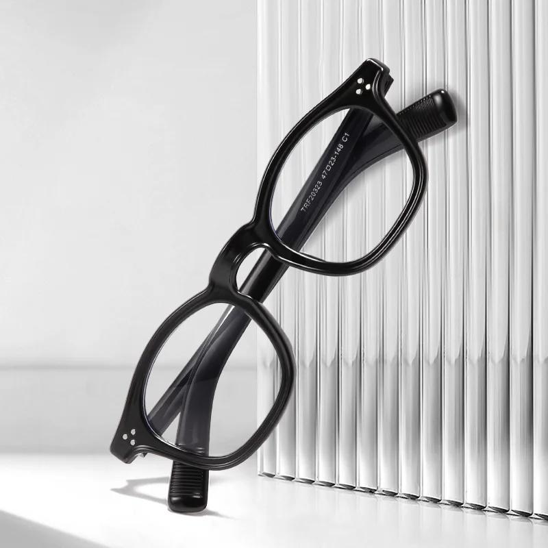 0 -0.5 -0.75 To -6.0 Anti Blue Rays Oval Shortsighted Prescription Glasses Women  Uv400 Computer Nearsighted Glasses For Men