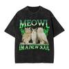 Meowl I Cant Take It Anymore Tshirt Men  Crazy 100 Cotton Tee Shirt Crewneck Short Sleeve T Shirts Summer Clothing