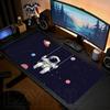 Kawaii Space Astronaut Mouse Pad Large Keyboard Deskmat Moon Mice Pads Gaming Accessories Desktop Decor Gamer PC Long Mausepad