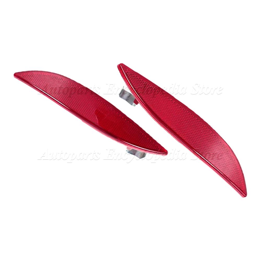 Left Right Car Reflective Strips 265650004R 3805 For Renault Megane Mk3 Rear Bumper Signal Light Reflector Auto Accessories