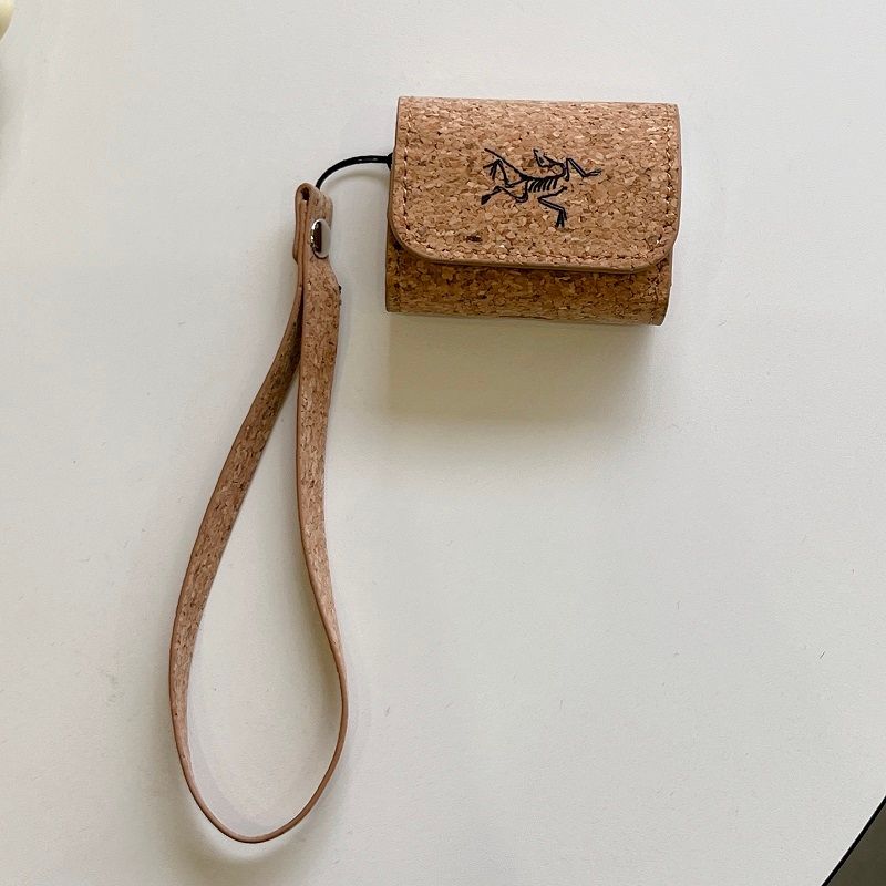 

Generation Pro Wireless Bluetooth Headset Case Third Generation 1 Applicable to Apple Aipods2 Generation Leather 5 Fifth Generation Fourth Generation Apple Airpods Pro Wood grain-Archaeopteryx