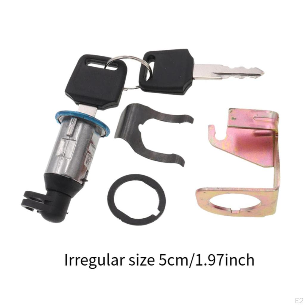 Seat Cowl Lock Key Set Motorcycle Spare Parts Race Cars Upgrade Professional Seats