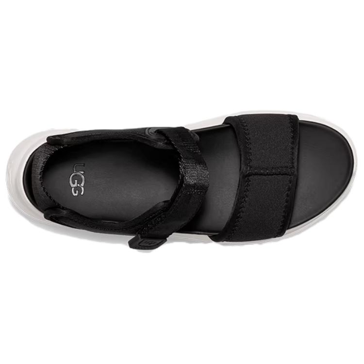UGG LA Heights Sandal LA Fabric Beach Sandals Women's Black 1170552-BLK