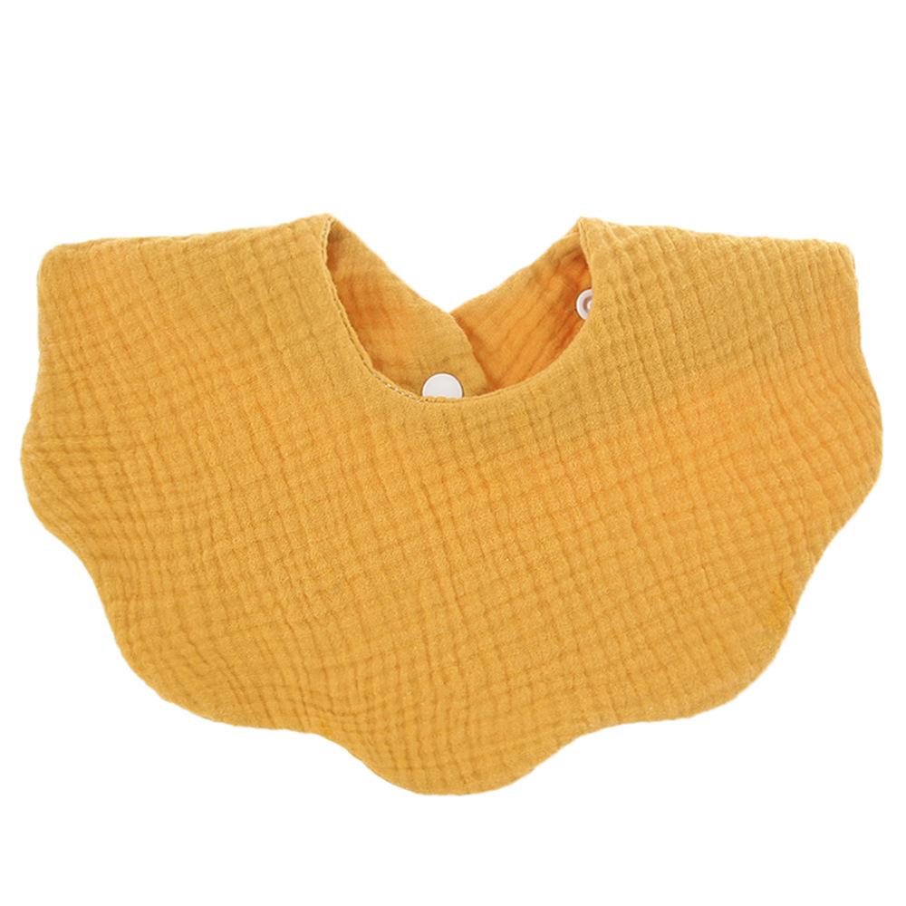 1 Stück Baumwolle Weiche Baby-Lätzchen Einfarbige Kleinkind-Lätzchen Neugeborenen-Spucktücher Bandana-Schal für Kinder Jungen Mädchen Fütterungs-Speichelhandtuch
