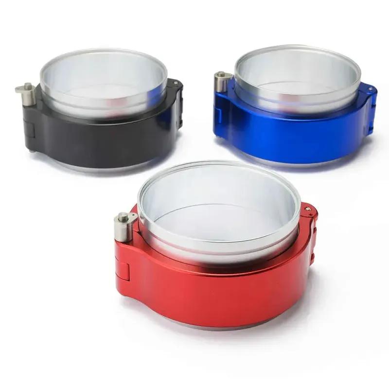 2"/2.5"/3"/3.5"/4" OD Turbo Intake Intercooler Pipe Aluminium Exhaust W System Exhaust HD V-band Clamp Assembly Anodized Clamp