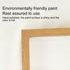 1ks Suchý kolážový rám Moderní jednoduchá domácí dekorace Umělecký styl Obdélníkový Ručně vyráběný DIY Dřevěný fotorám Dutý 3cm