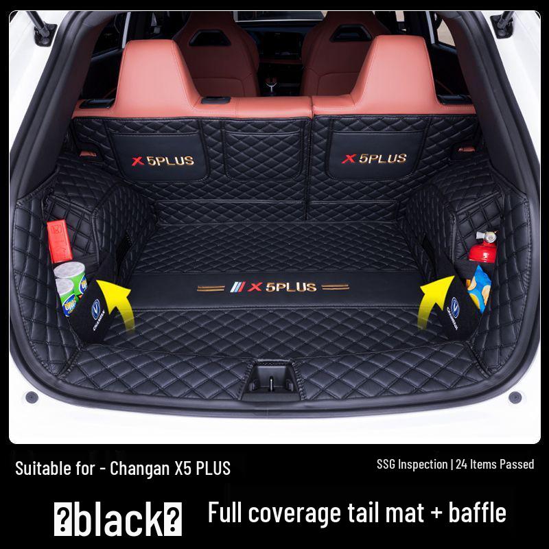 Compatible Trunk Mat for 26 Changan Second-Gen X5Plus Models - Custom Interior Tail Box Mat