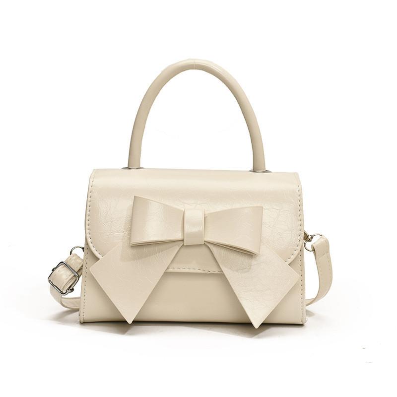 Stylish Bowknot Small Handbag For Women 2024 Fashionable Crossbody Bag Medium Size