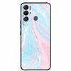 For Tecno Pova Neo Case Marble Soft Silicone Back Cover Phone Case for Tecno Pova Neo Bumper Coque LE6 Shockproof PovaNeo Funda