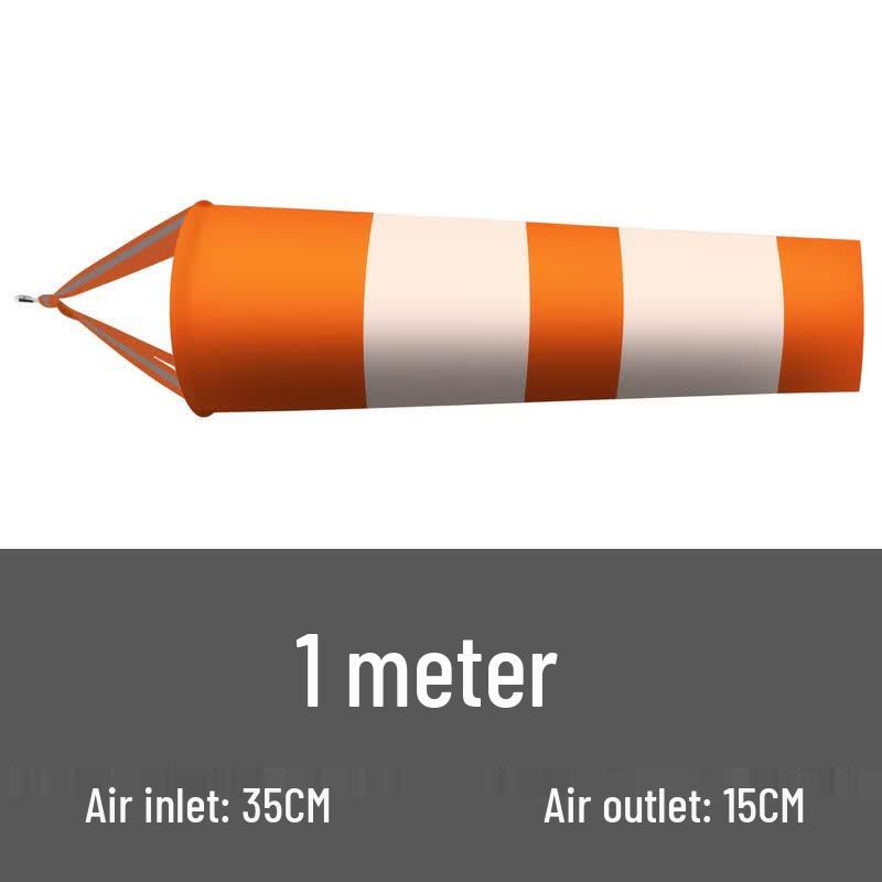 Rong Yu Stainless Steel Reflective Windsock Weathervane