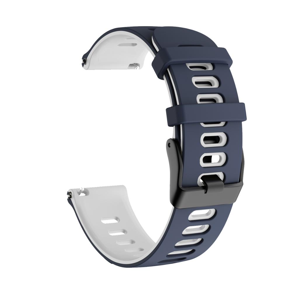 22mm sportovní pásek pro Huami Amazfit Stratos 2 2S 3 silikonový pásek na zápěstí pro Xiaomi Amazfit GTR 47mm GTR2 Pace LS05 náramek na hodinky