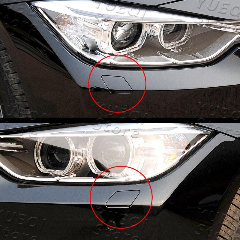 Links Rechts Paar Scheinwerfer-reinigungs Düse Trim Abdeckung Kappe Deckel Gemalt 51117293031 51117293032 Für BMW F30 F31 3 Serie 2012 - 2015