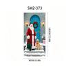 Santa Claus Christmas Hanging Cloth Background Decoration