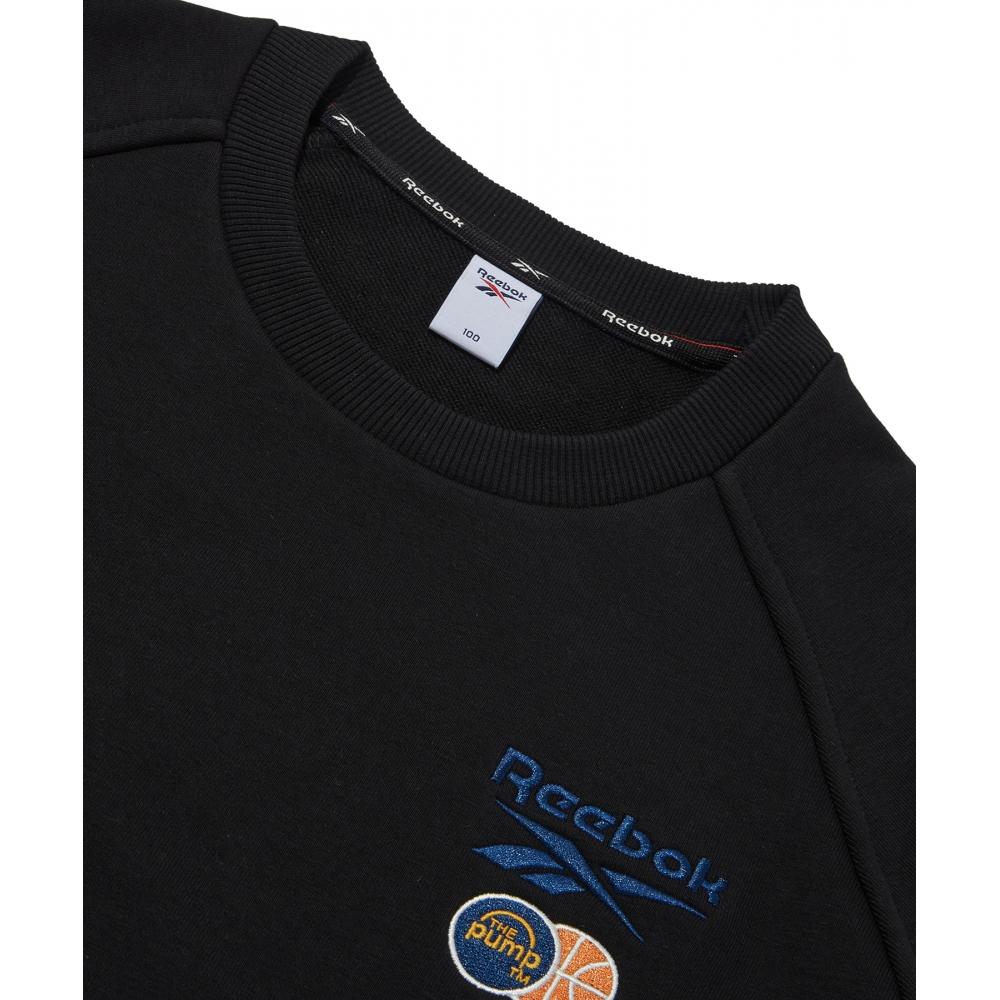 Reebok Pump It Up Sweatshirt   Black