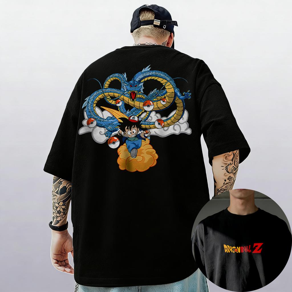 Dragon Ball Z Pánské Dámské Son Goku Mistr Roshi Potisk Tričko Bavlna Dětské Oblečení Vtipné Krátký Rukáv Harajuku Nový Přírůstek Trička
