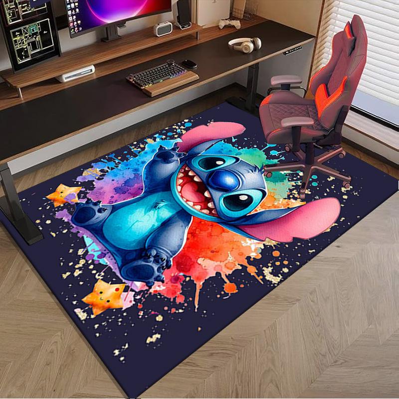 626 Experimental Artwork Printed Area Rug for Office, Chair Rug, Decorative Carpet Floor Mat, Large Size Fan gifts Christmas gifts