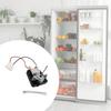 Kühlschrank Lüftermotor Einheit WR60X10238 für Kondensatorlüfter Ersatz, Enthält Montagehalterung und Drahtverbinder für die Gerätepflege