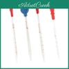 2ml 1ml 3ml Pcs 4 5ml Glass Pipette With Rubber Cap Lab Chemistry Dropper School Experiment