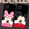 M-Minnie M-Mickey Phone Case for iPhone 16 17 Air 15 14 13 12 11 Pro Max 16E Plus Fundas