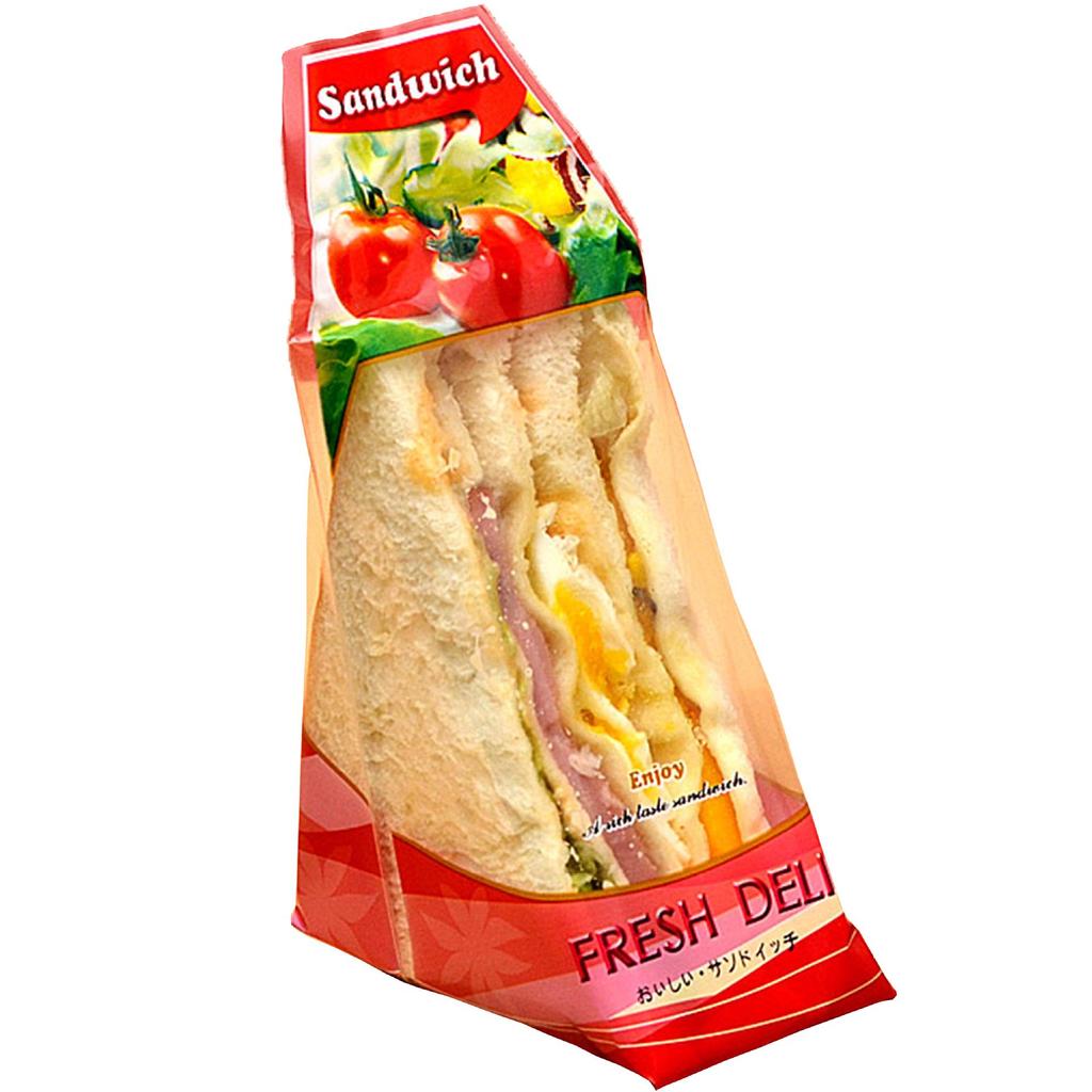 Disposable Transparent Easy-Tear Sandwich and Bread Packaging Bag