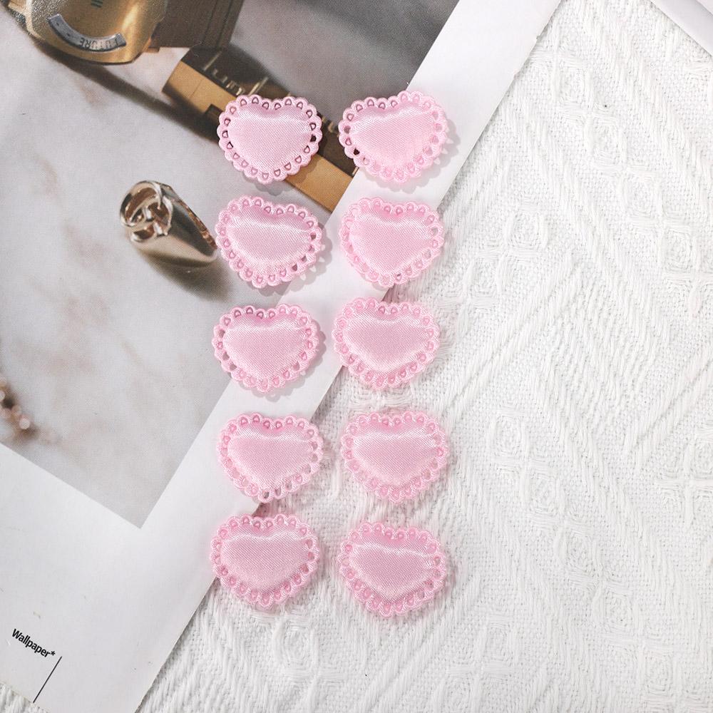 10Pcs Card Cover Decoration Accessories Bow Heart Accessory Packaging Material Diy Photocard Holder Accessories