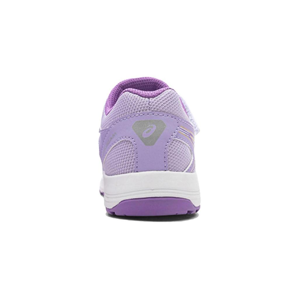 Asics Lazerbeam Kc-Mg Velcro Comfortable Simple Shock Absorption Low Top Kids Running Shoes Kids Running Shoes Purple 1154A158-500