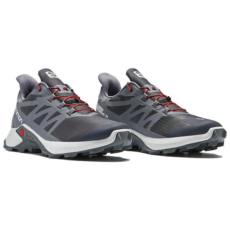 SALOMON Supercross 3 Outdoor Trail Running Shoes Men Sneakers Ebony 414504