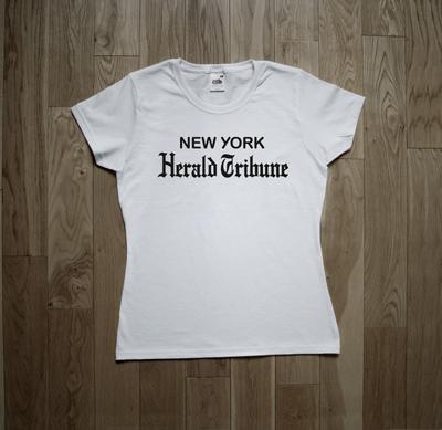 New York Herald Tribune T-Shirt 1016 New Wave Film Außer Atem Jean Seberg Godard