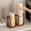 Disposable Cup Holder Multi-Function Durable 1Pcs Coffee Cup Organizer Desktop Teacup Rack for Student Dormitory Use