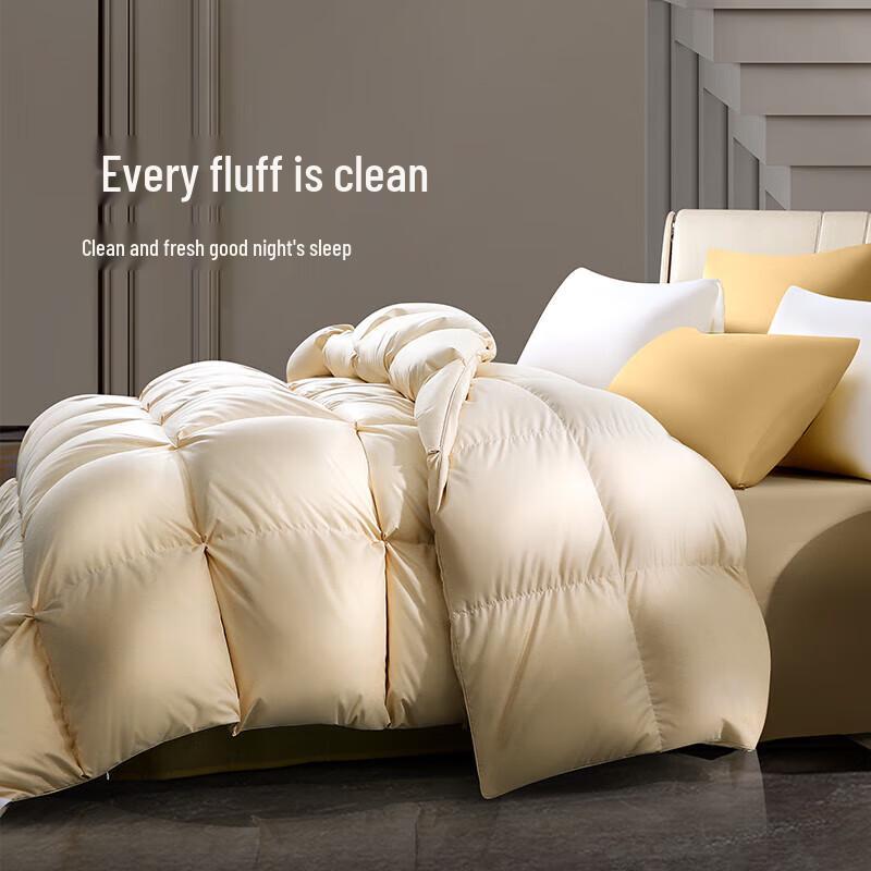 FUANNA Imported 95% White Goose Down Winter Quilt