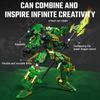 Non-Toxic Sembo 963Pcs 8In1 Guan Yu Transforming Mecha Robot Building Blocks Moc Fighter Aircraft Tank Vehicle Models Kids Toys Children Gifts
