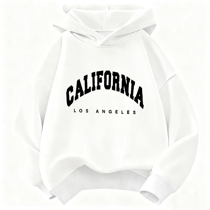 Kalifornia Los Angeles Bluza z nadrukiem liter Dzieci Kot Dziecięca Bluza z kapturem Modna Bluza z kapturem Codzienne Bluzy z kapturem dla Chłopców Dziewcząt Ubrania