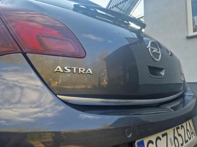 OPEL ASTRA J HB - Chrome Trunk Trim - Tailgate Accent - Premium Car Rear Detail - Shine Enhancer