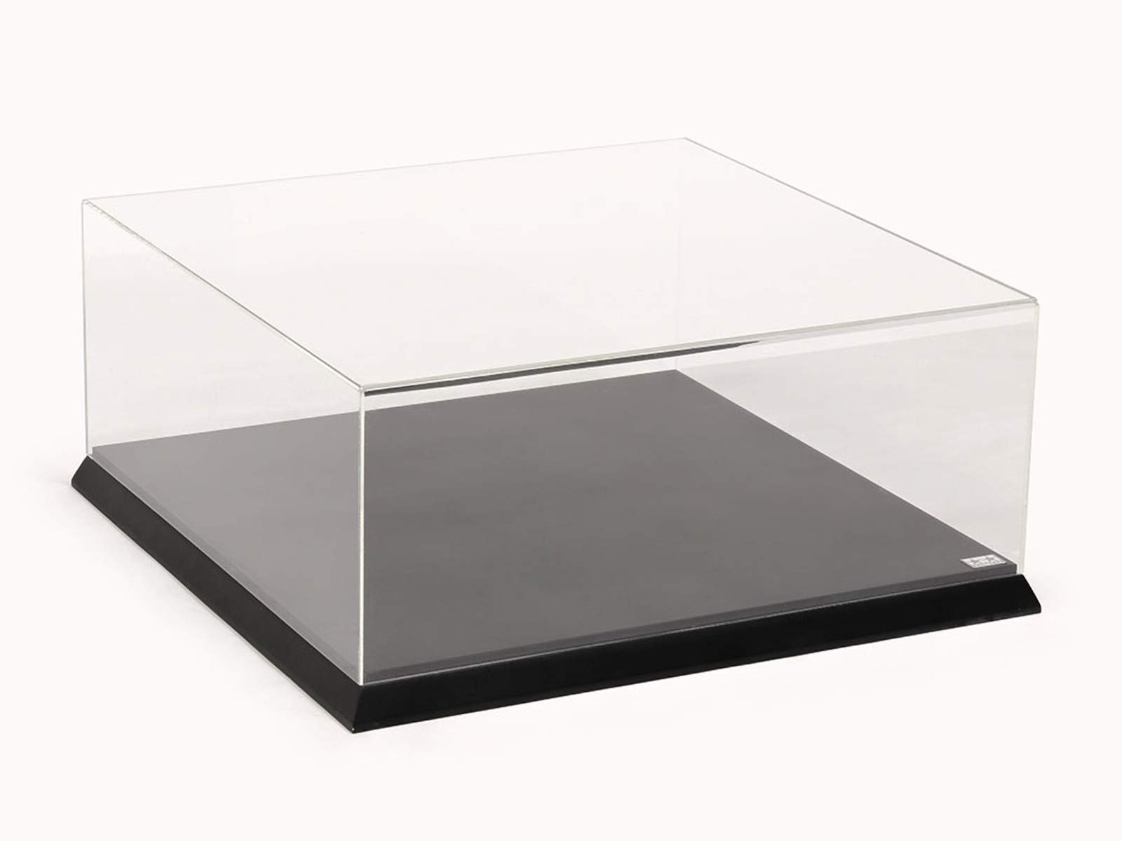 

Tamiya Display Goods Series No. 10 Display Case H, Compatible with 1/32 Airplane Models, Acrylic (Wooden Base), W 13.8 x D 13.8 x H 5.9 inches (350 x
