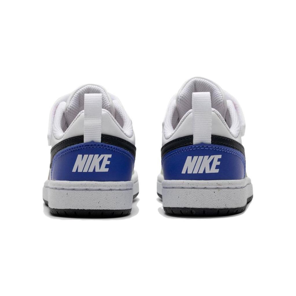 Nike Court Borough Low Recraft PS Honeydew Pink Ultramarine Kids Sneakers White Fierce-Pink Light-Ultramarine DV5457-108