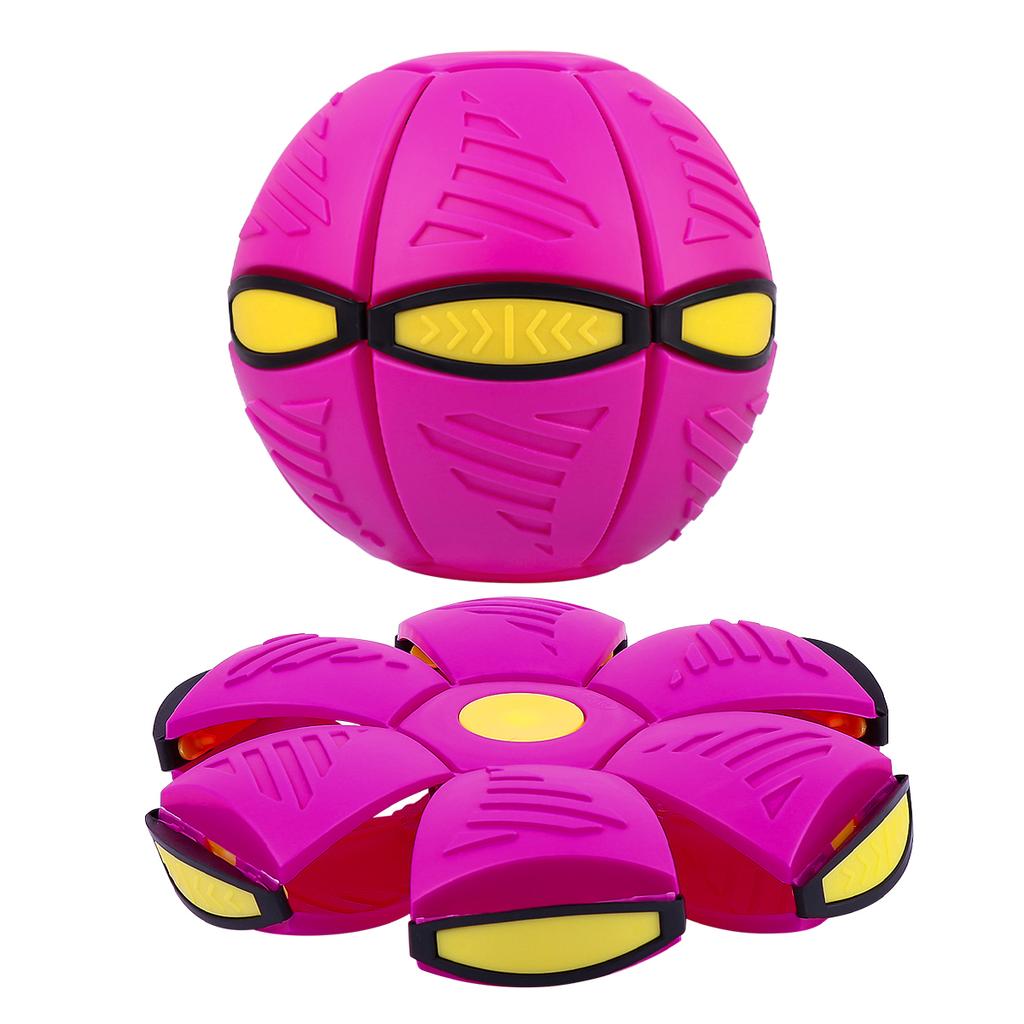 Deformable Flying Saucer Ball Magic Vent Toy Ideal for Children Outdoor / Indoor Parent Child Foot Pressure Relief Stress Decompression Present