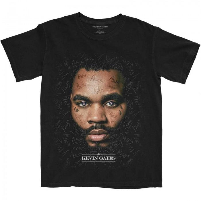 Kevin Gates Unisex Adult Jumbo Power Cotton T-Shirt