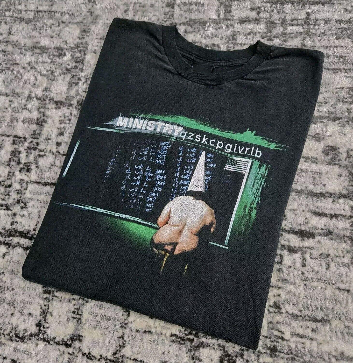 Ministry Band Dark Side of the Spoon Unisex Short Tee Cotton Shirt S-5XL TT712 XXXL