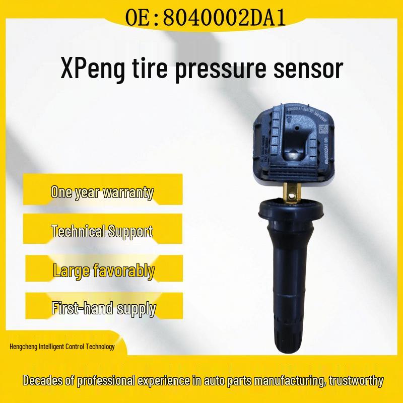 

8040002DA1 fits XPeng G6, G3, P7, P5, G9, and X9 tire pressure sensors. Rubber