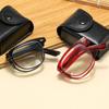 Men Women Portable Foldable Reading Glasses Vintage Anti Blue Light Ultra Light Far Sight Eyewear