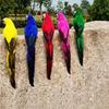25/35Cm Simulation Parrot Garden Decoration Creative Lawn Figurine Ornament Animal Bird Outdoor Garden Party Prop Decoration