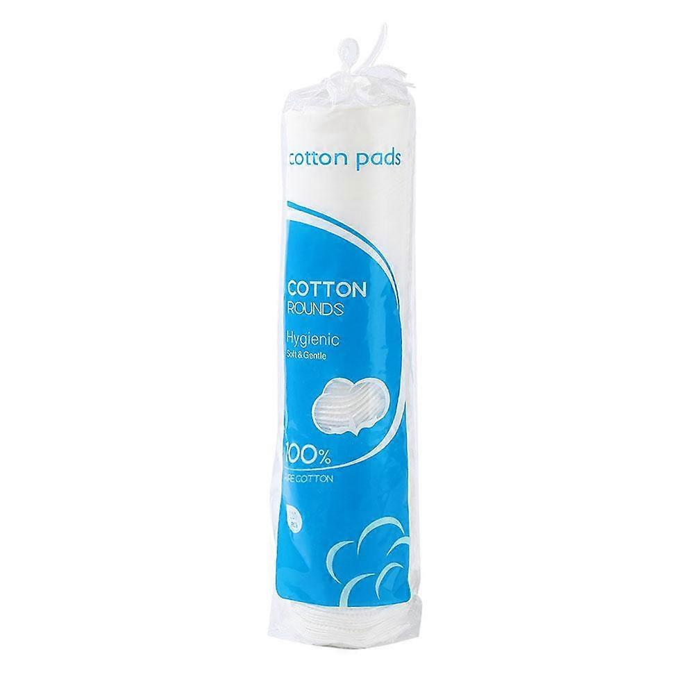 120pcs Sandwich Round Cotton Pads Gentle Skin Double-Effect Cleansing Disposable Face Wash Makeup Remover Cotton
