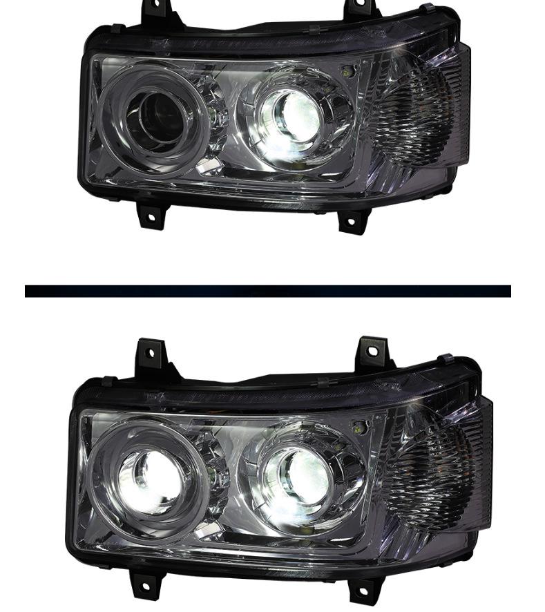 Qingdao LED Dual Lens Headlight for Jiefang TianV Assembly Modification